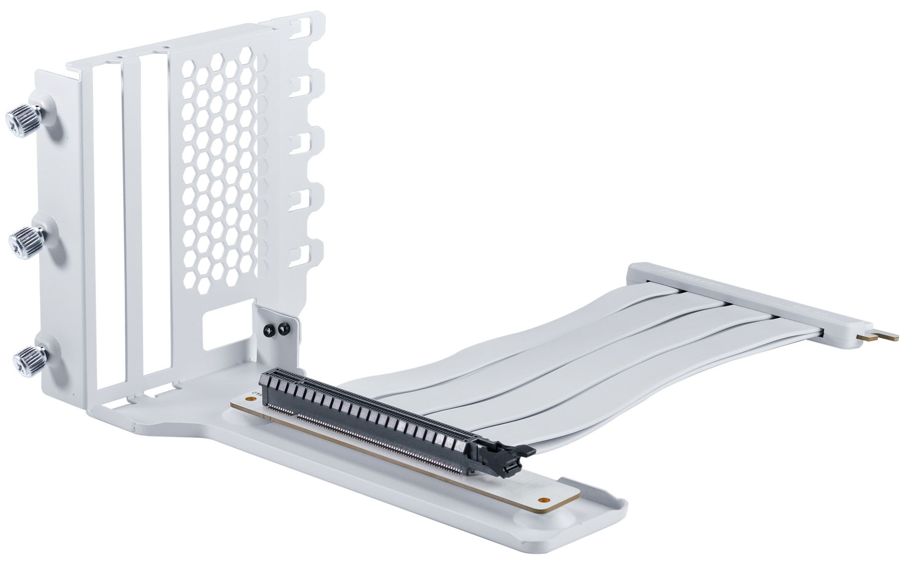 Phanteks - GPU Bracket Phanteks+Cabo PCI-E 4.0x16 Fita Riser 22cm Branco