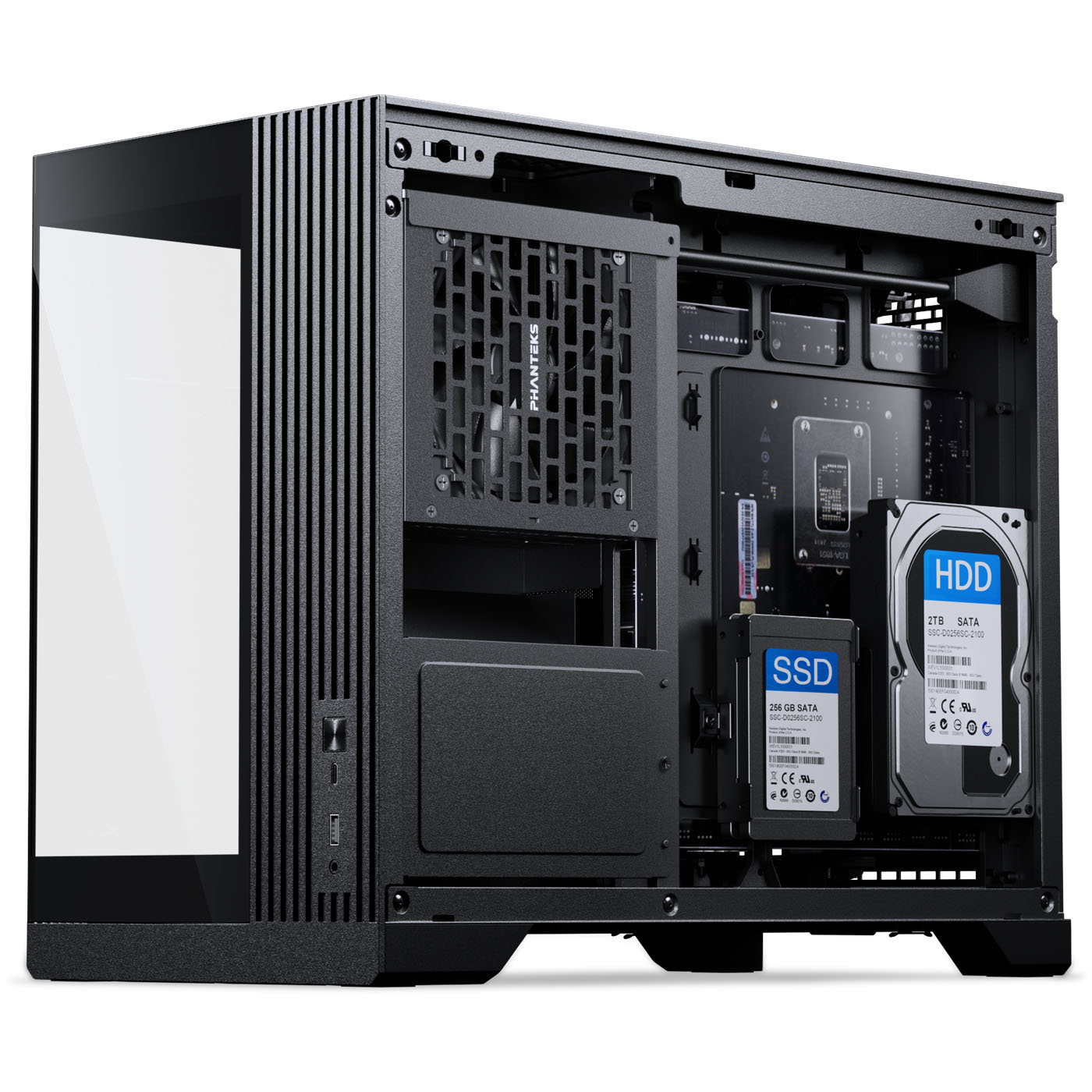 Phanteks - Caixa Micro-ATX Phanteks XT V3 D-RGB Preto