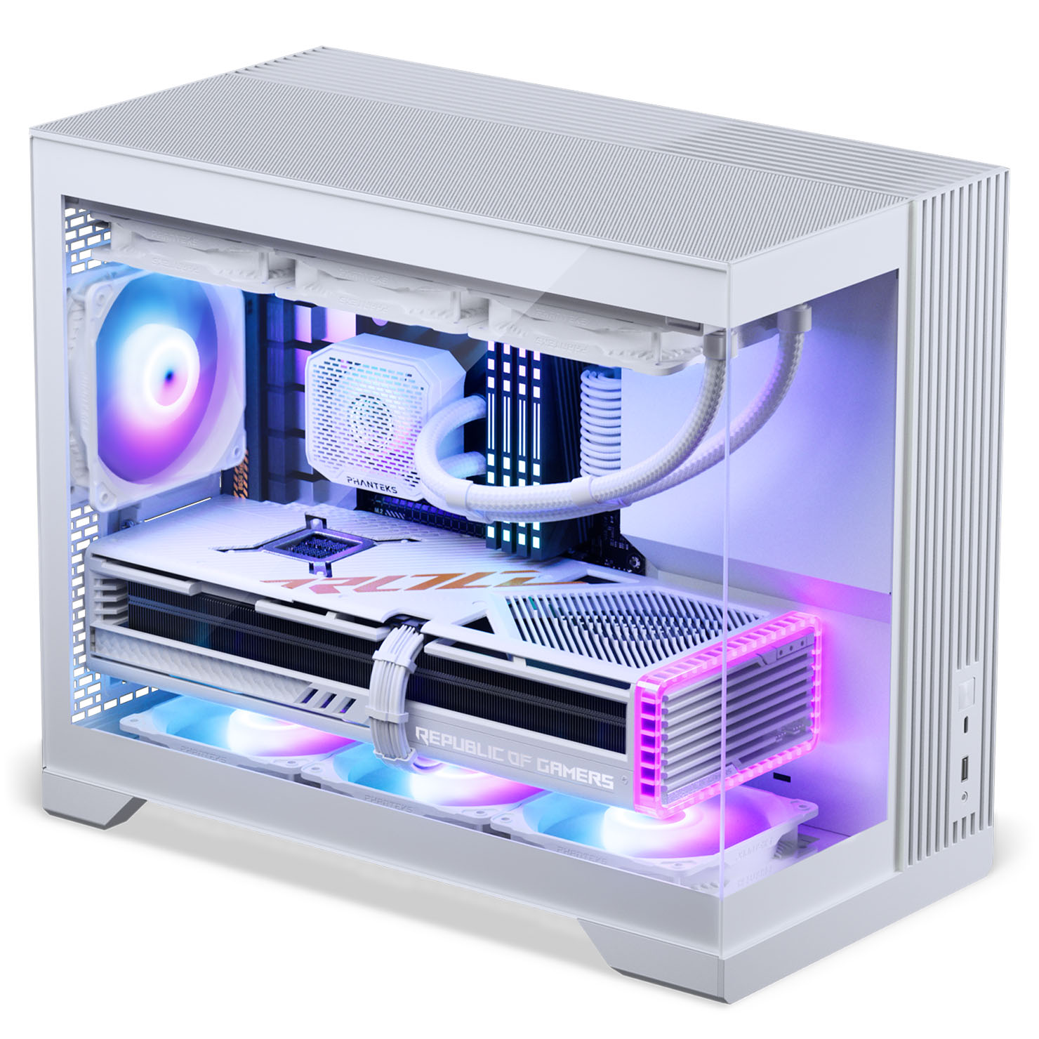 Phanteks - Caixa Micro-ATX Phanteks XT V3 D-RGB Branco