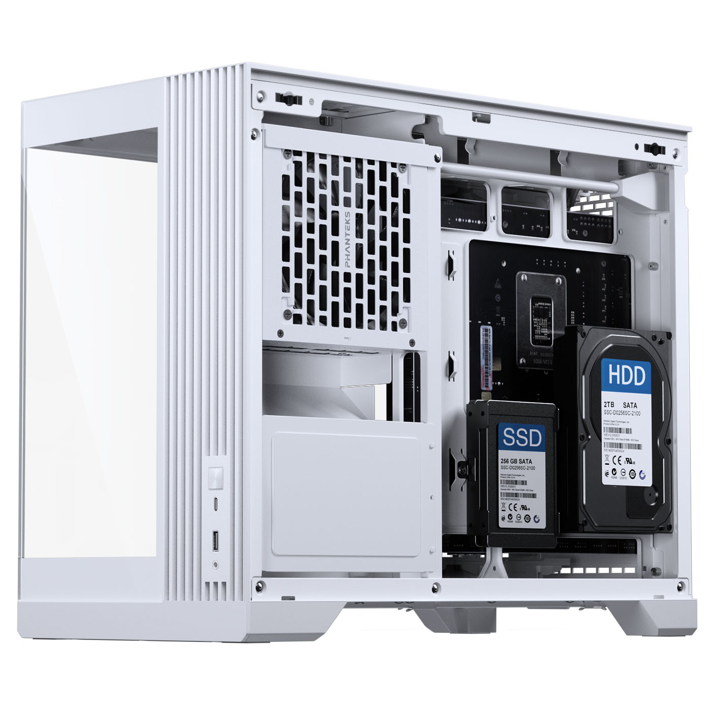 Phanteks - Caixa Micro-ATX Phanteks XT V3 D-RGB Branco