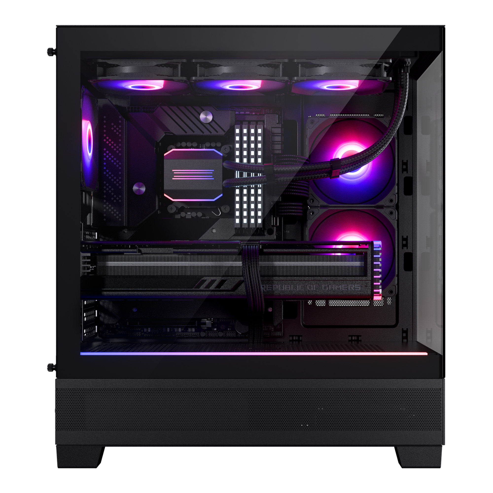 Picture of Picture of Caixa ATX Phanteks XT View D-RGB Vidro Temperado Preto