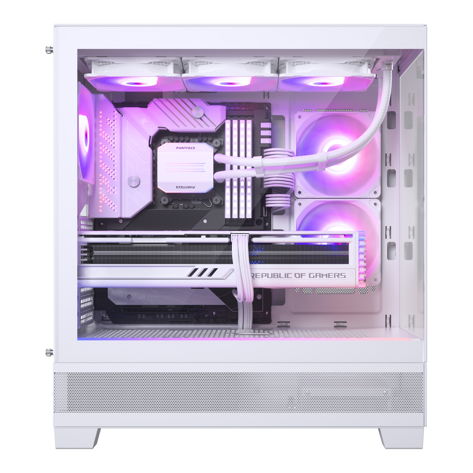 Picture of Picture of Caixa ATX Phanteks XT View D-RGB Vidro Temperado Branco