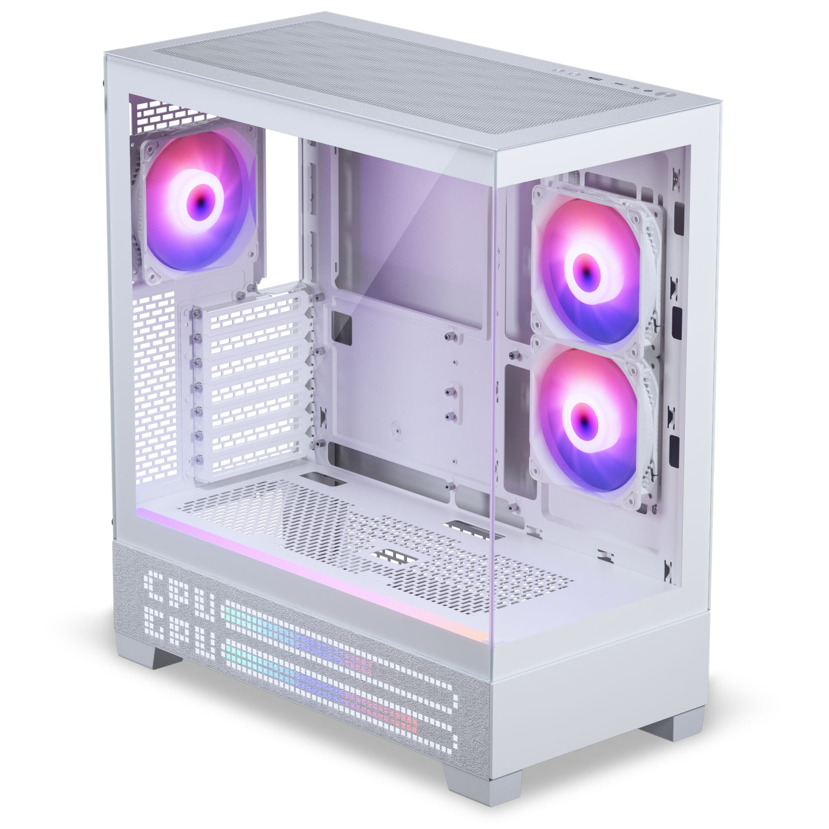 Phanteks - Caixa ATX Phanteks XT View Matrix D-RGB Vidro Temperado Branco