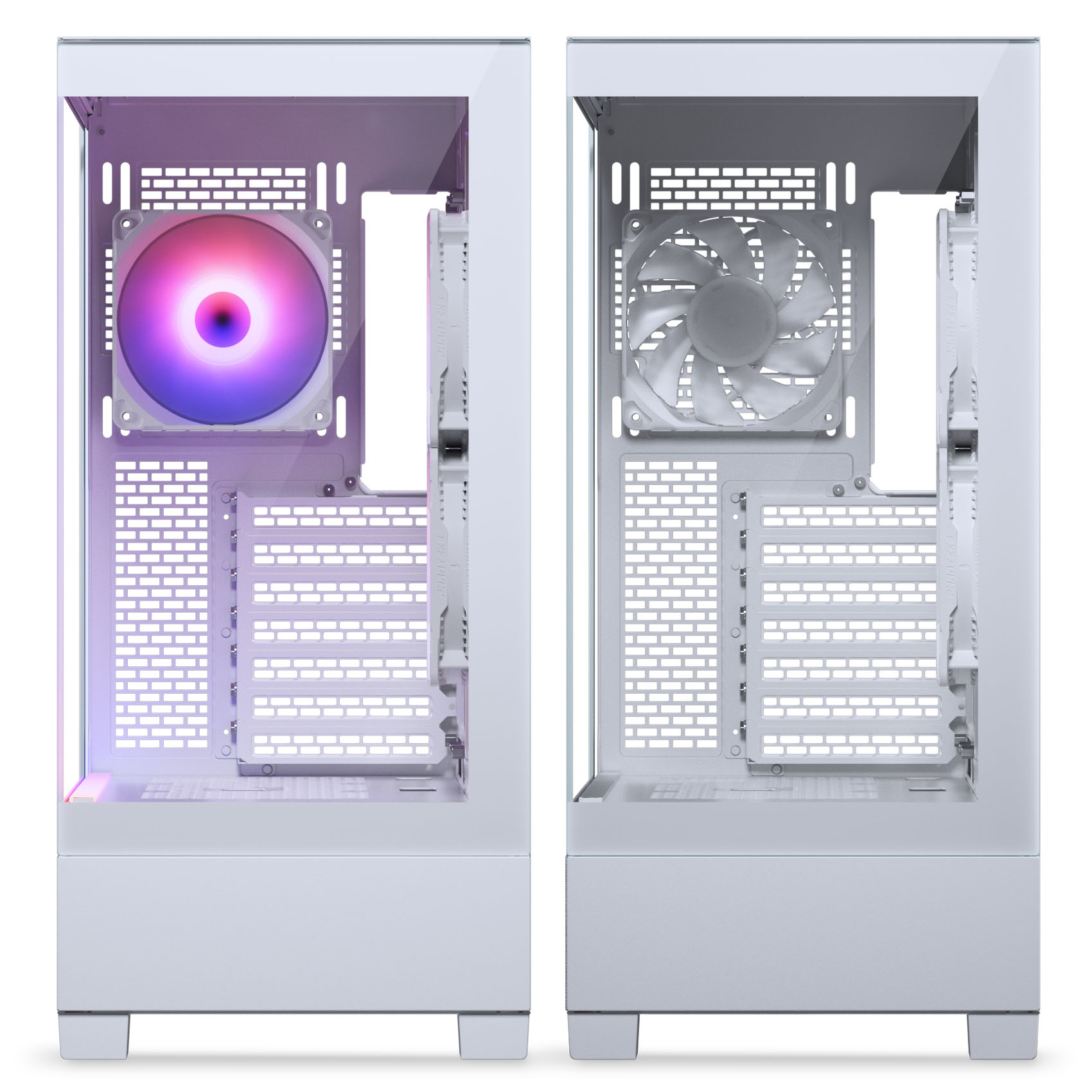 Phanteks - Caixa ATX Phanteks XT View Matrix D-RGB Vidro Temperado Branco
