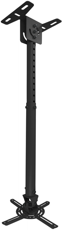 Tooq - Suporte de Tecto Tooq para Projectores Tilt Giratório e Extensível Max.20kg Preto