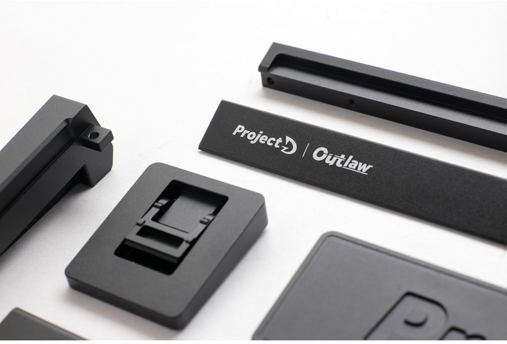 Ducky - Kit Teclado DIY Ducky Outlaw 65 Preto (ES)