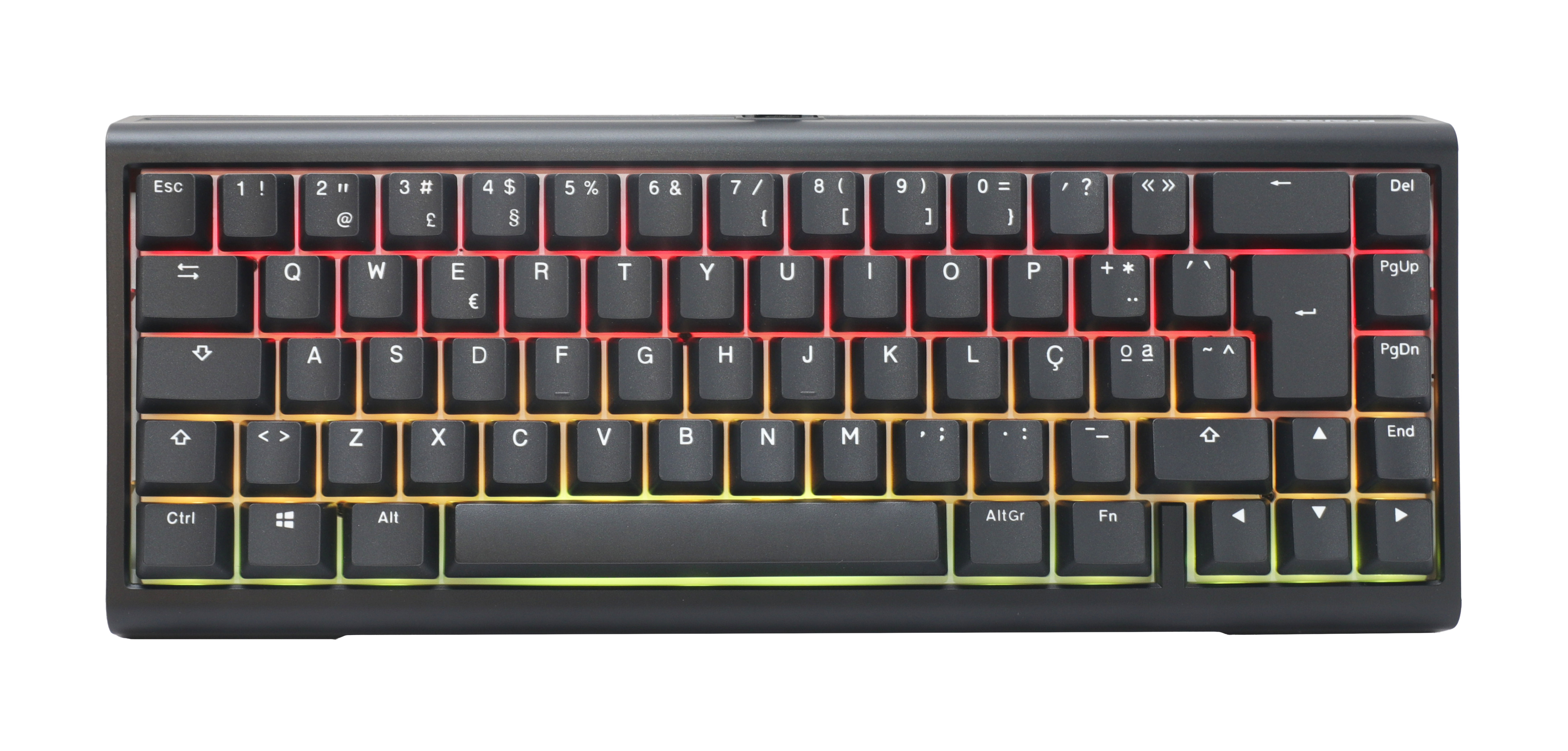 Ducky - Teclado Mecânico Ducky Tinker65 65% RGB Black MX-Red (PT)