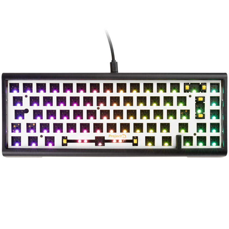 Picture of Picture of Barebone Ducky Tinker65 65% RGB Black (ISO)