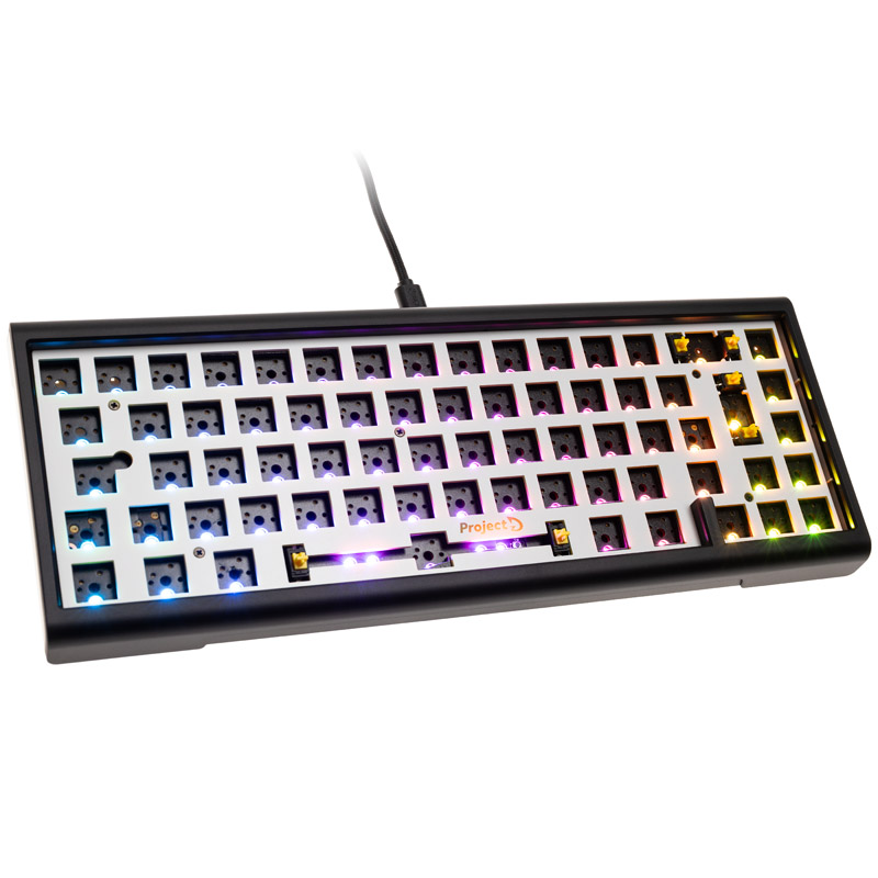 Picture of Picture of Barebone Ducky Tinker65 65% RGB Black (ISO)