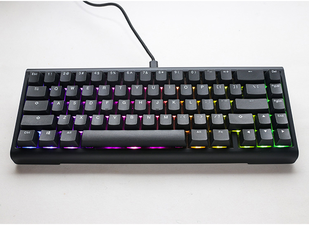 Picture of Picture of Barebone Ducky Tinker75 75% RGB Black (ISO)