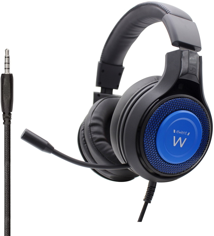 Ewent - Headset Gaming Ewent PL3322 PC/Xbox One/PS4/PS5 Preto