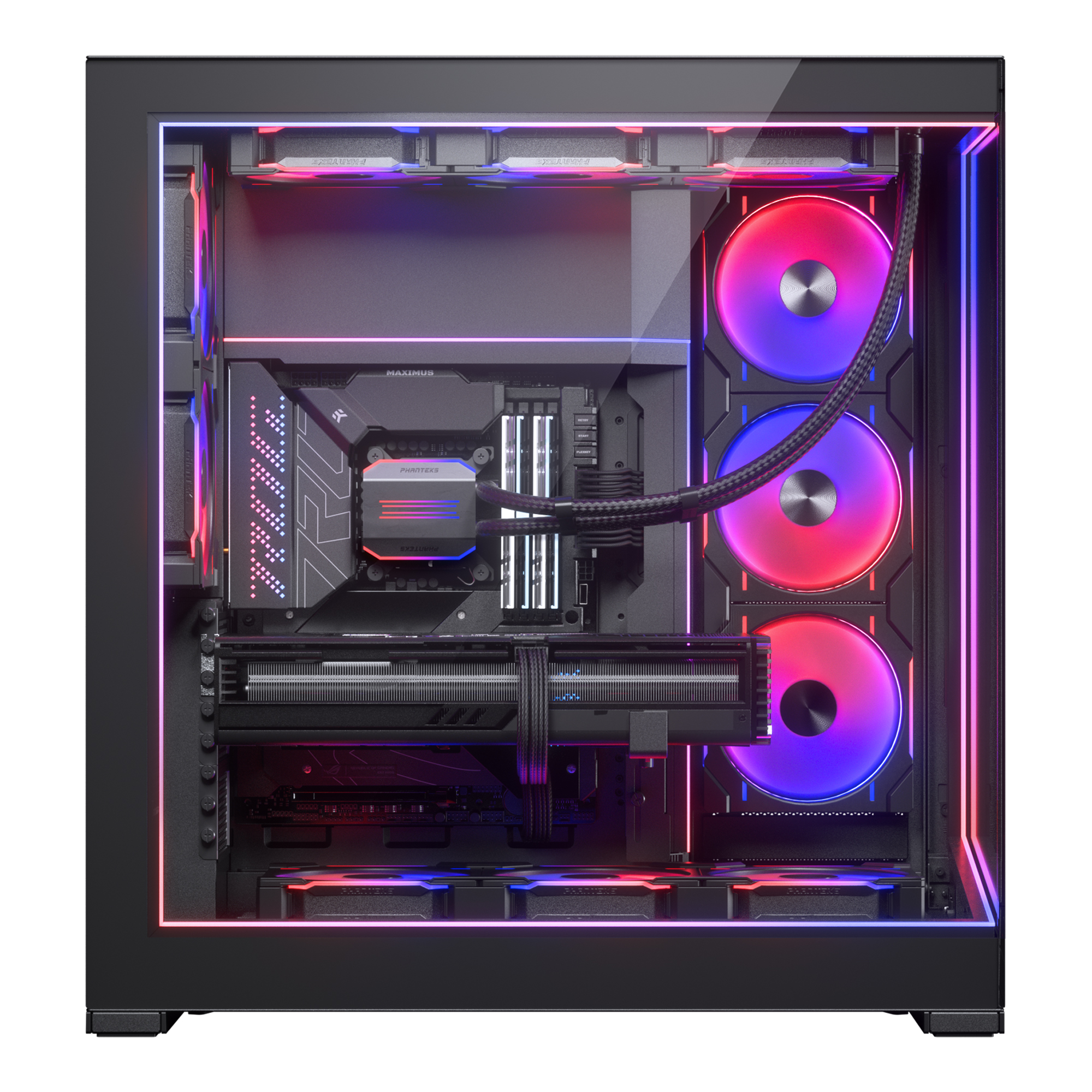 Phanteks - Premium DRGB Kit Phanteks NV9 + Power Hub Preto