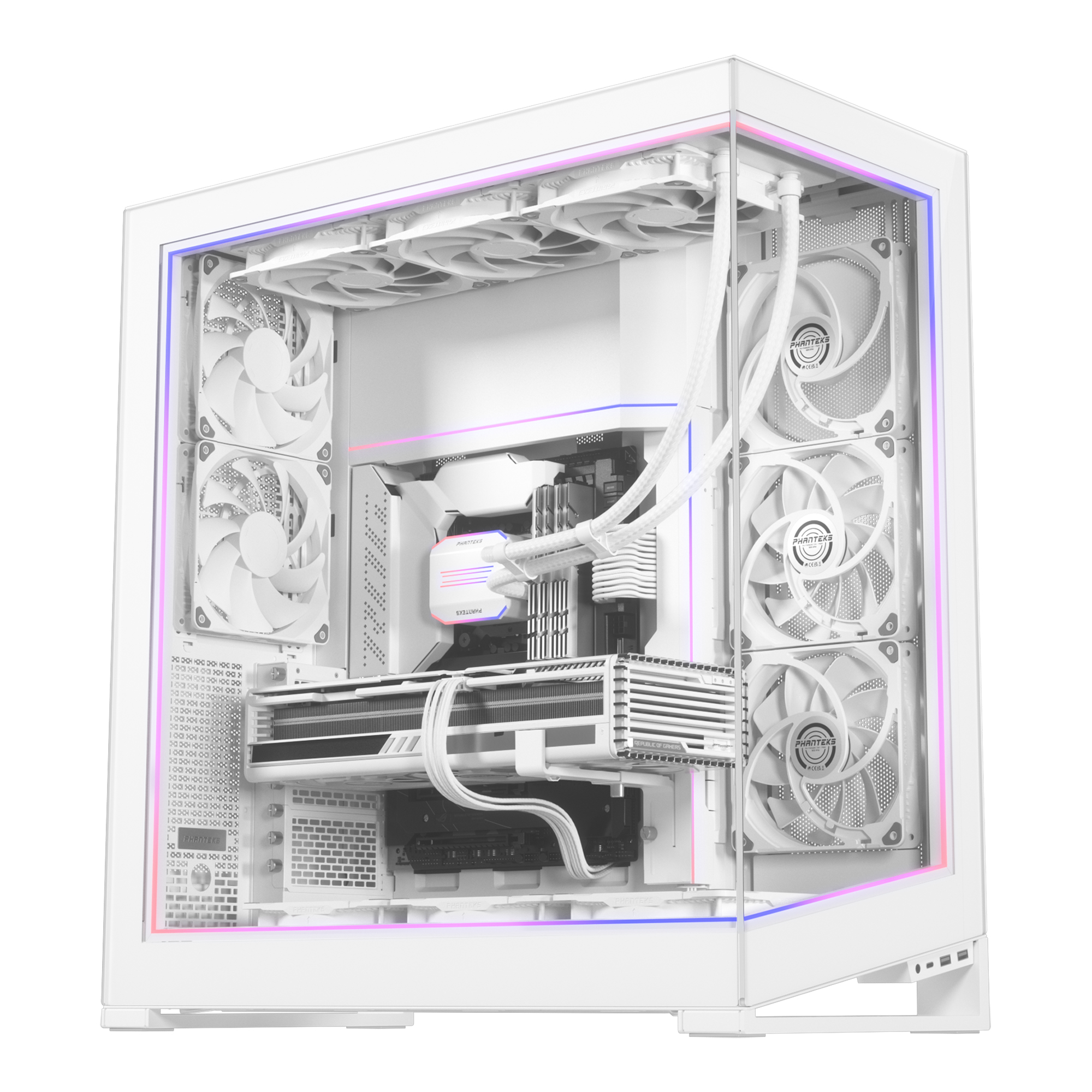 Picture of Picture of Premium DRGB Kit Phanteks NV9 + Power Hub Branco