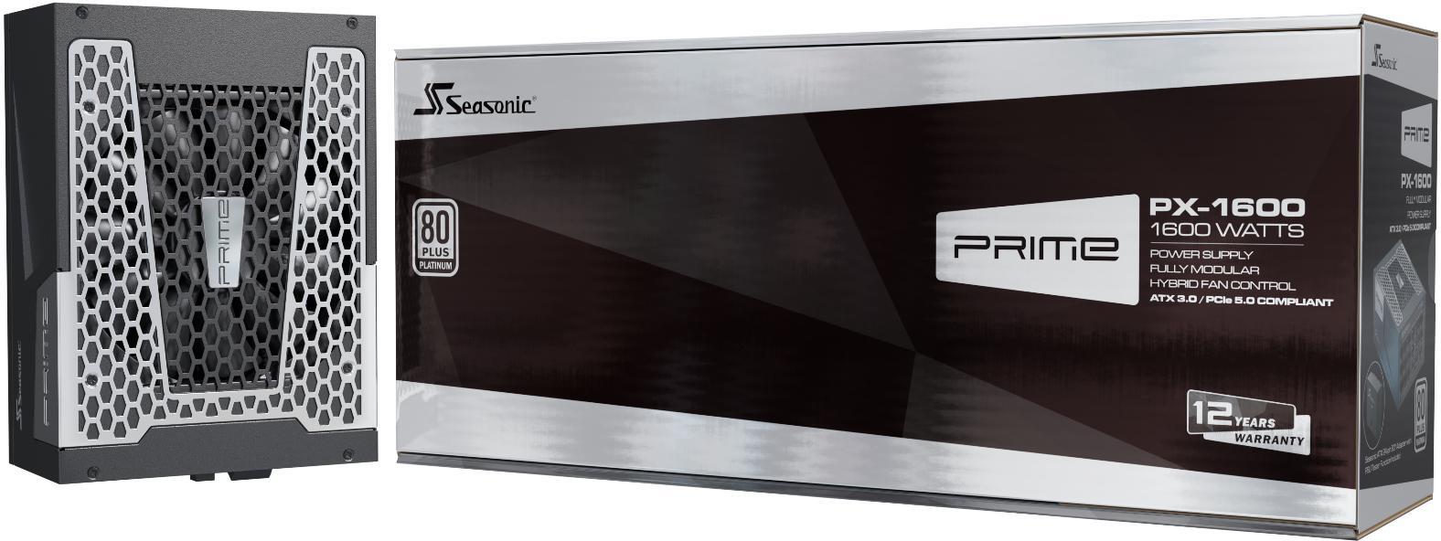 Seasonic - Fonte Modular Seasonic PRIME PX 1600W 80+ Platinum ATX3.0
