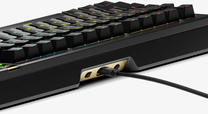 Glorious - Teclado Mecânico Glorious GMMK 3 Pro HE 75% Preto - Fox HE Switch (US)