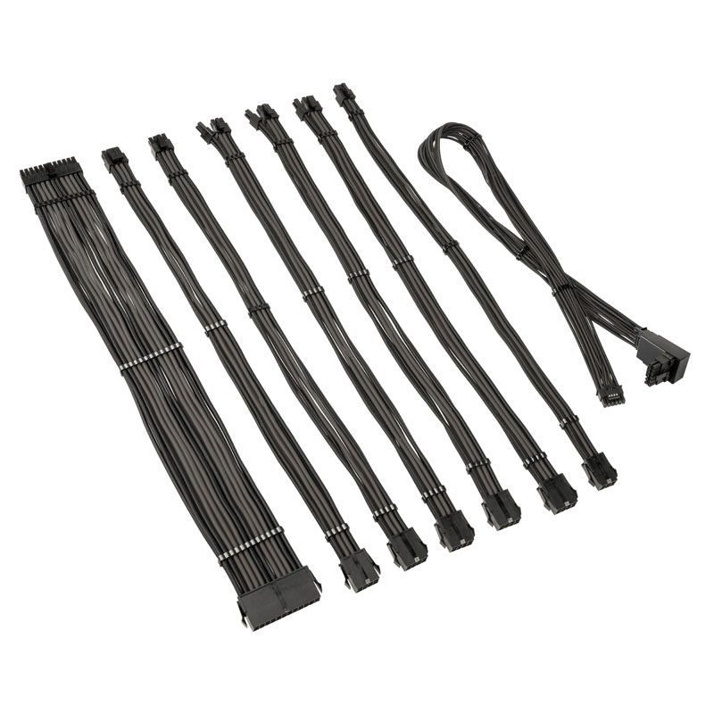 Picture of Picture of Kit de Extensão Kolink Core Pro 12V-2x6 Type 2 - Jet Black/Gunmetal Grey