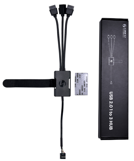 Lian Li - Cabo Lian li PW-U2HB 1USB - 3 USB