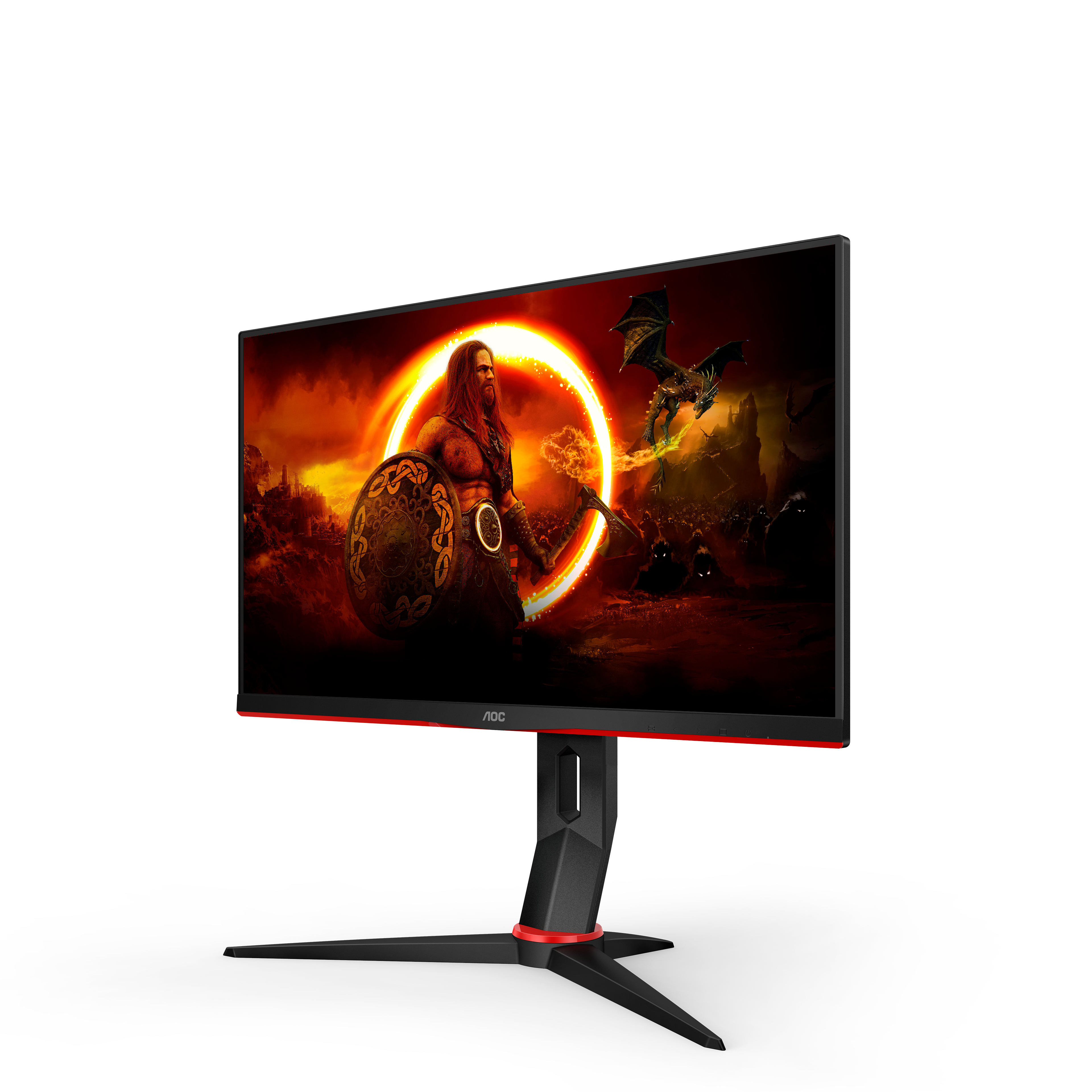 AOC - Monitor AOC Gaming 23.8" Q24G2A IPS QHD 165Hz 1ms FreeSync Premium / G-SYNC Compatible