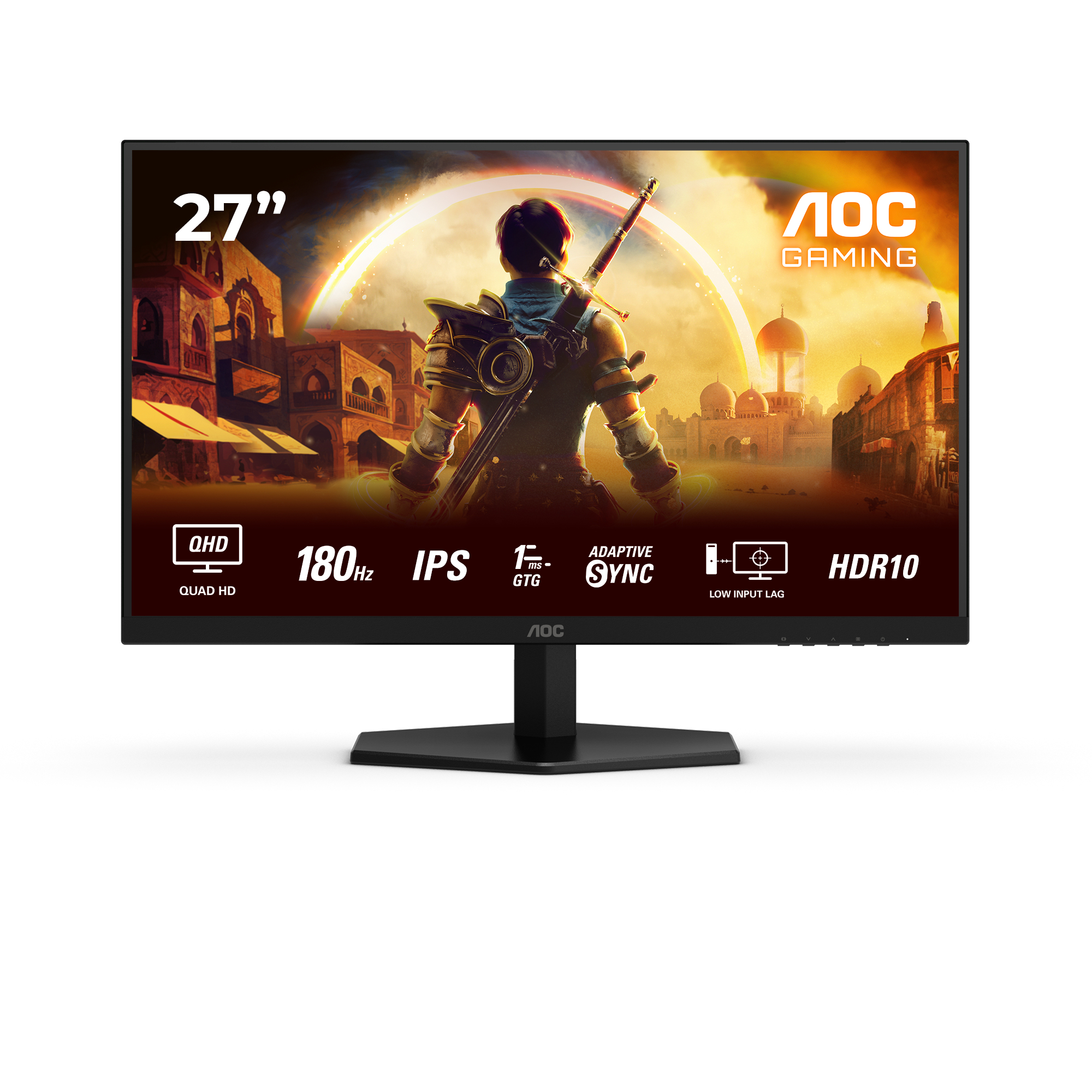 Picture of Picture of Monitor AOC Gaming 27" Q27G42XE Fast IPS QHD 180Hz 0.5ms Adaptive Sync