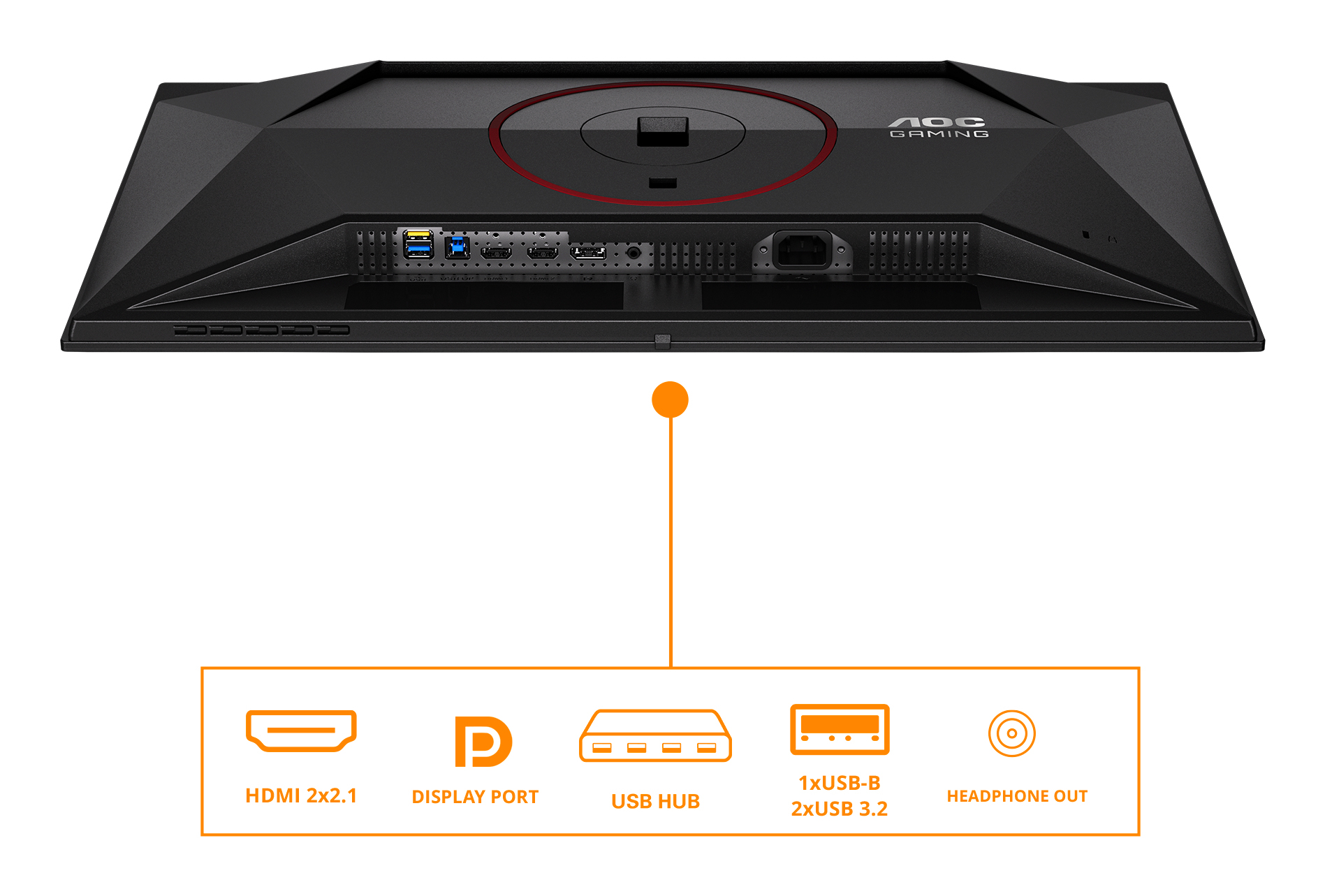 AOC - Monitor AOC Gaming 26.5" Q27G4SDR QD-OLED QHD 360Hz 0,03ms Adaptive-Sync HDR1000