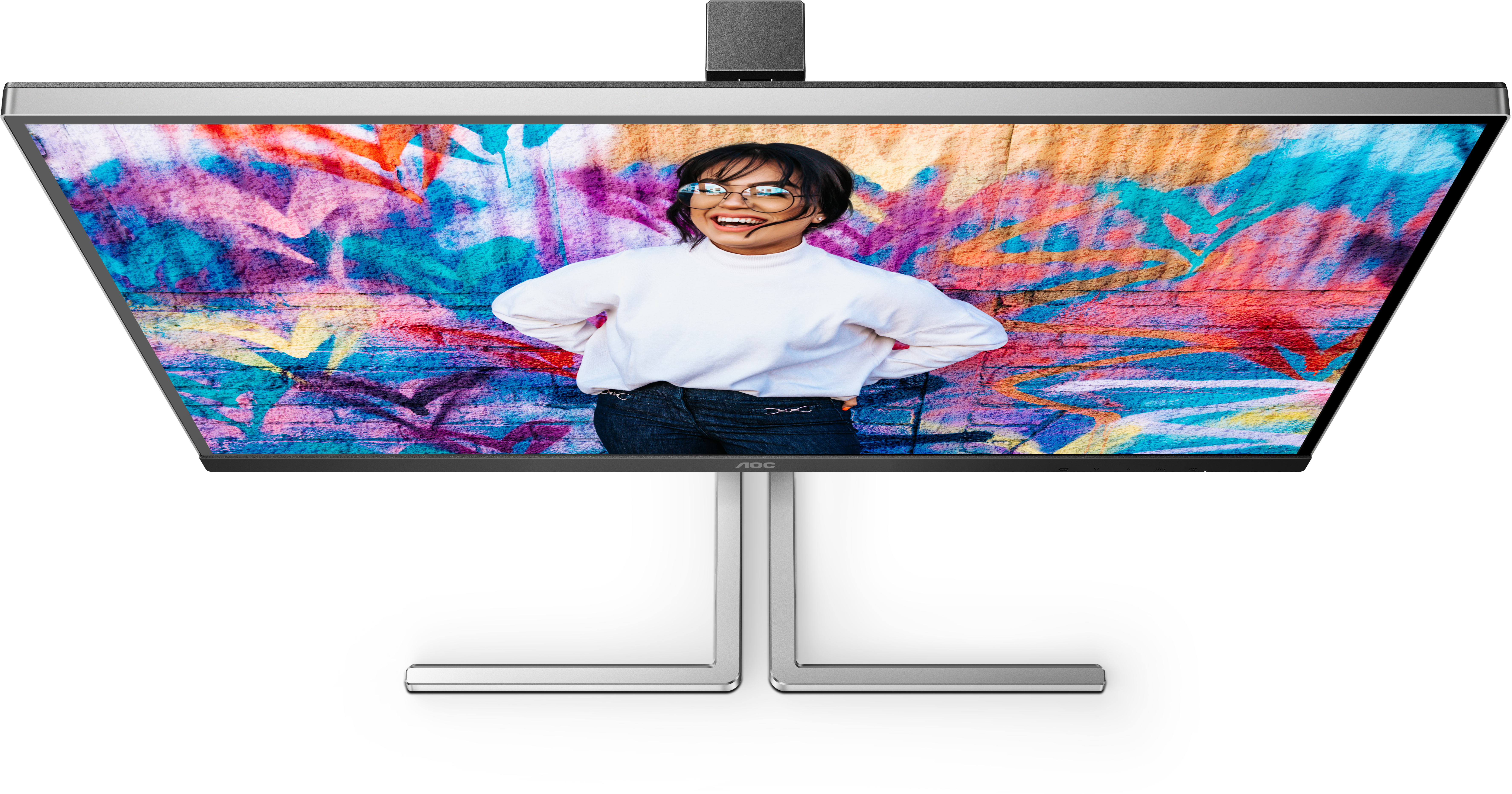AOC - Monitor AOC 27" Q27U3CV IPS QHD 75Hz USB-C (PD65W) USB-C Docking