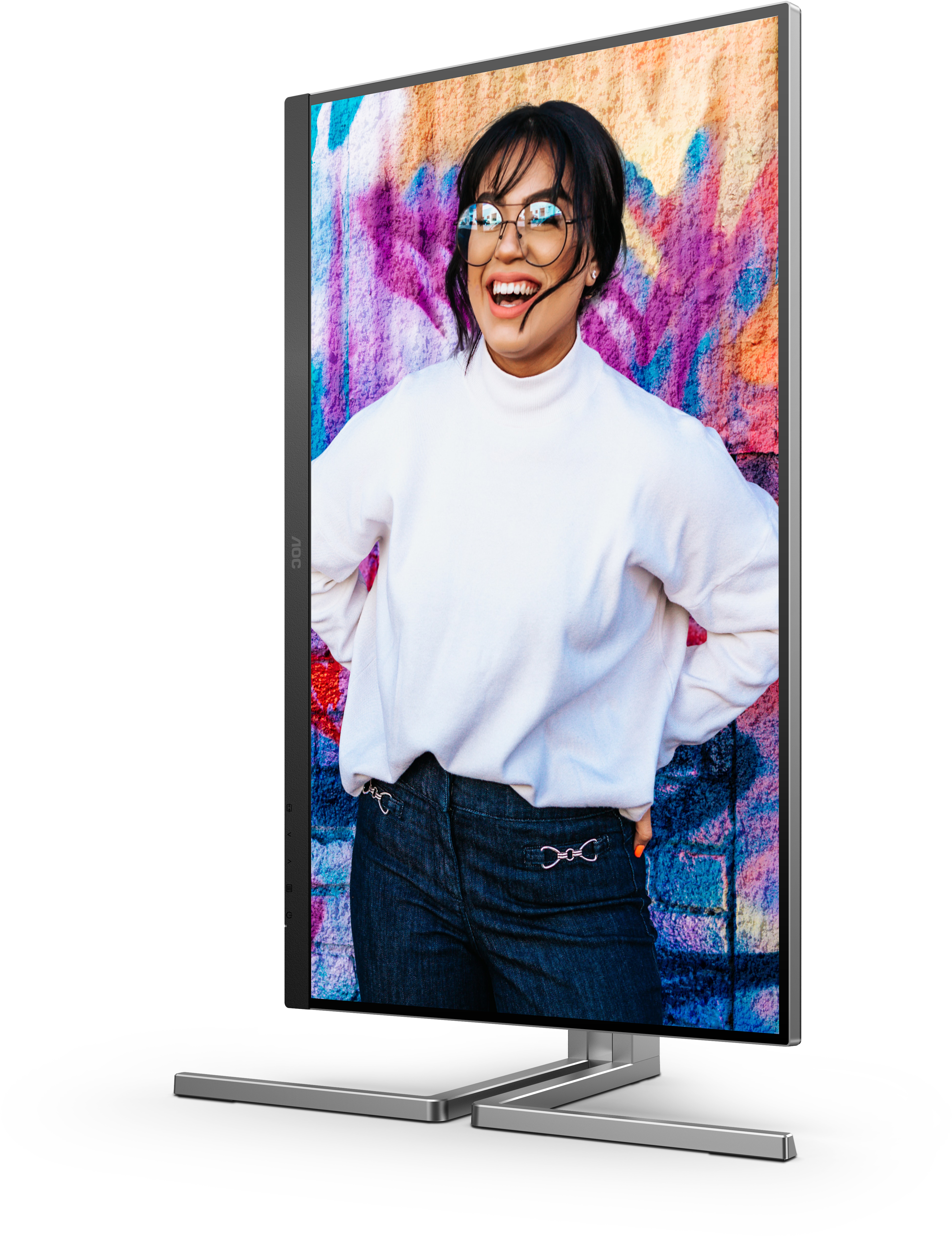 AOC - Monitor AOC 27" Q27U3CV IPS QHD 75Hz USB-C (PD65W) USB-C Docking