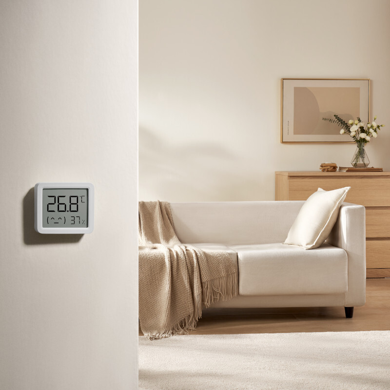 Xiaomi - Sensor de Temperatura e Humidade Xiaomi Smart Monitor 3 Mini