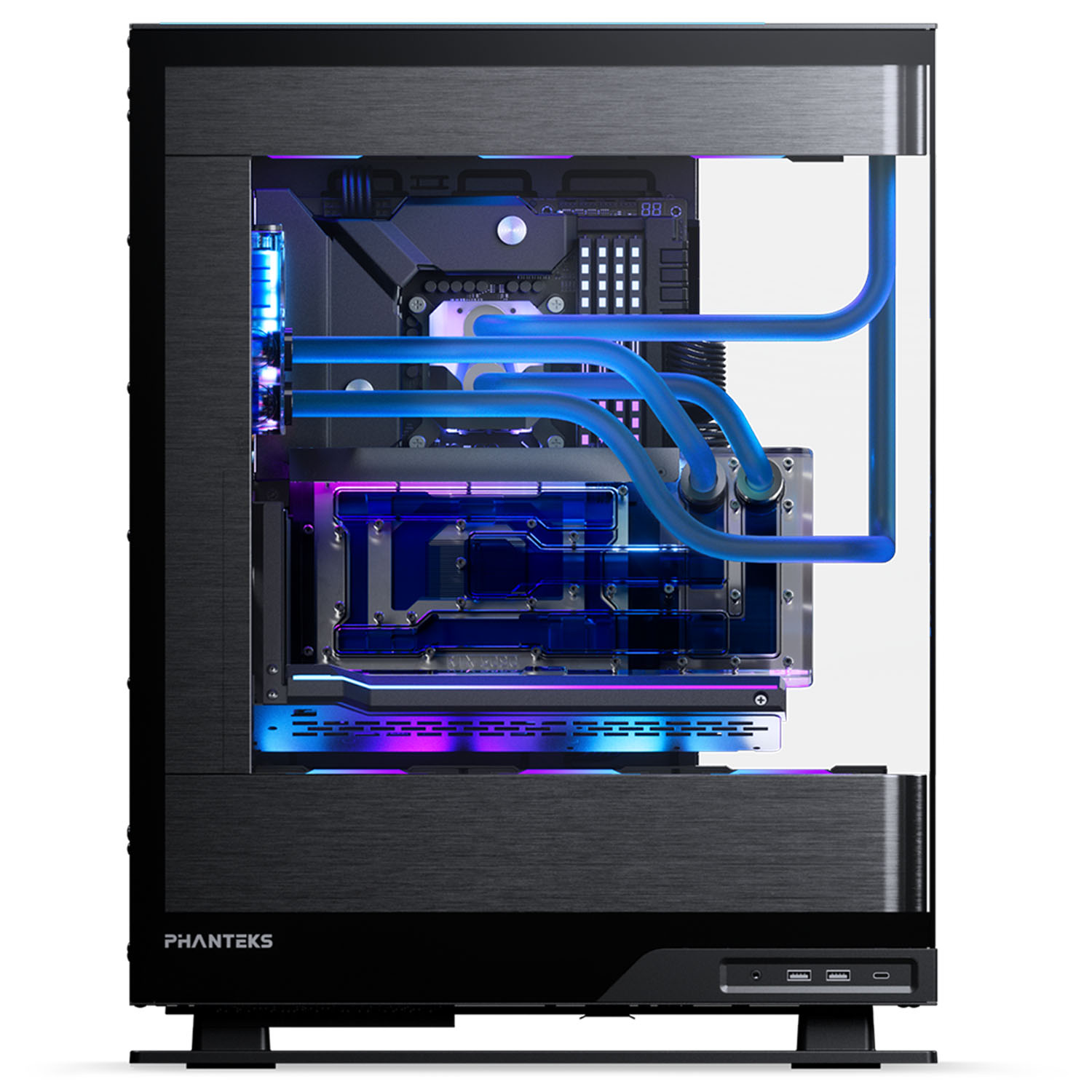 Phanteks - Reservatório Phanteks Glacier EZ-Fit 120RES-DDC ARGB Preto