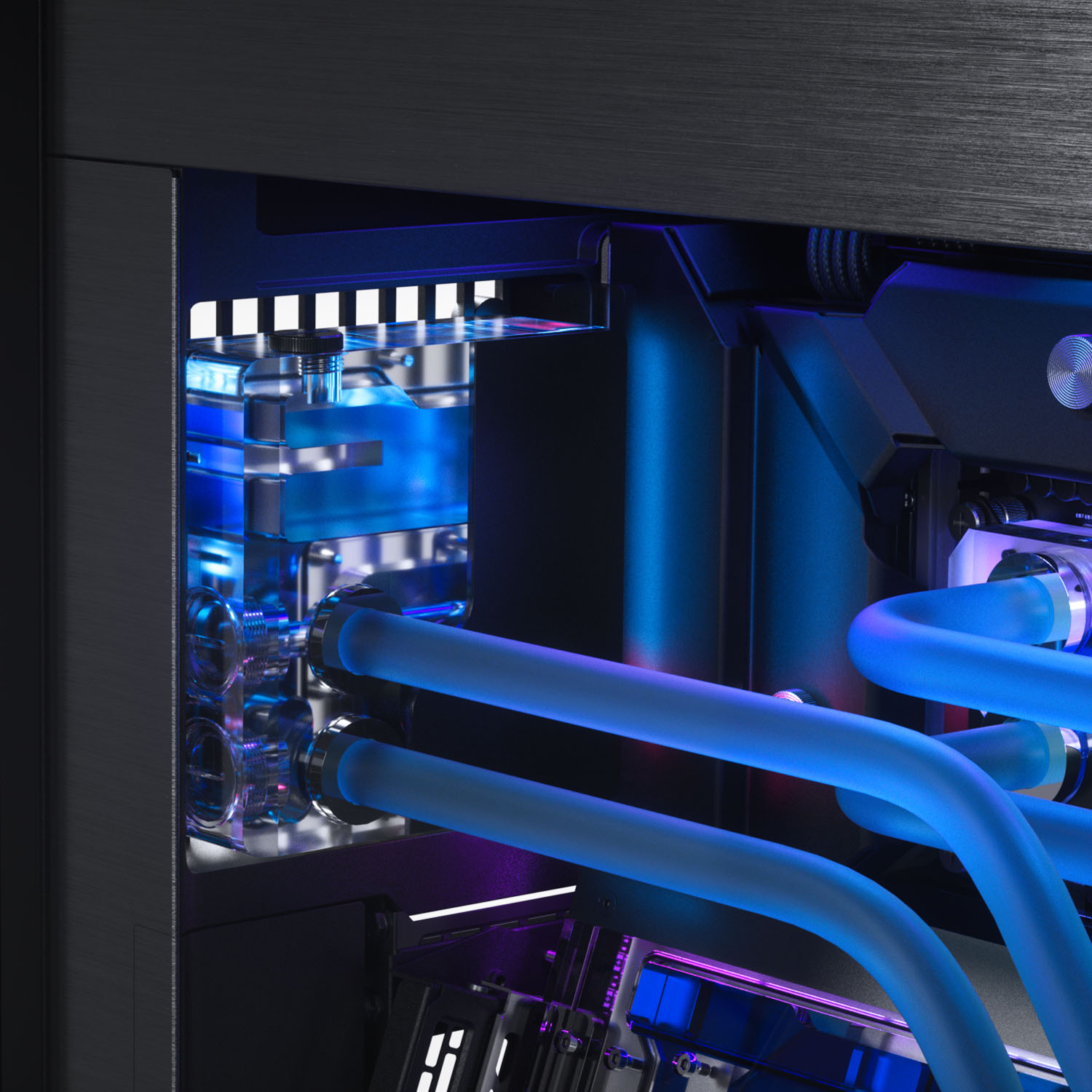 Phanteks - Reservatório Phanteks Glacier EZ-Fit 120RES-DDC ARGB Preto