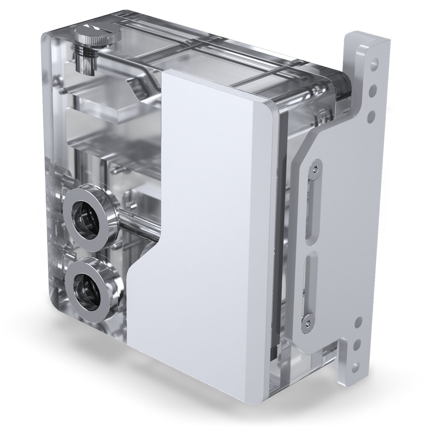 Phanteks - Reservatório Phanteks Glacier EZ-Fit 120RES-DDC ARGB Branco