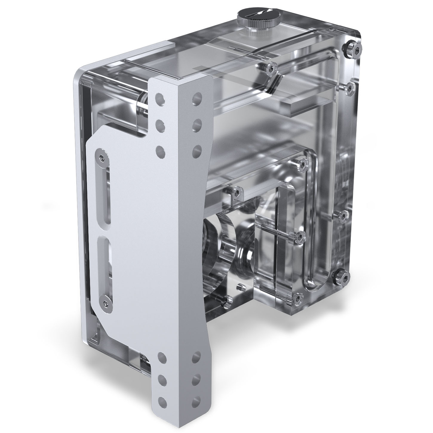Phanteks - Reservatório Phanteks Glacier EZ-Fit 120RES-DDC ARGB Branco