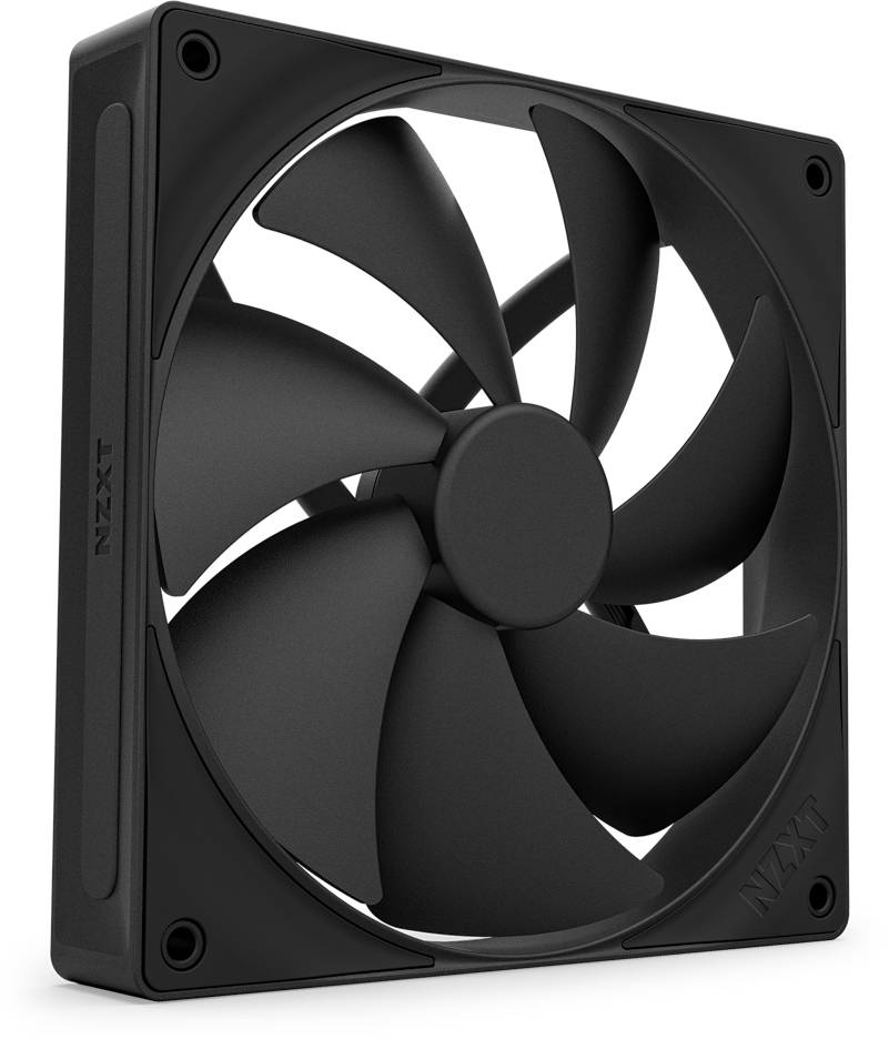 Picture of Picture of Ventoinha NZXT F140P STATIC PRESSURE V2 140mm - Single Pack Pretas