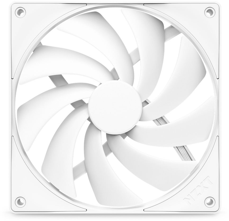 Picture of Picture of Ventoinha NZXT F140 Q QUIET AIRFLOW V2 140mm - Single Pack Brancas