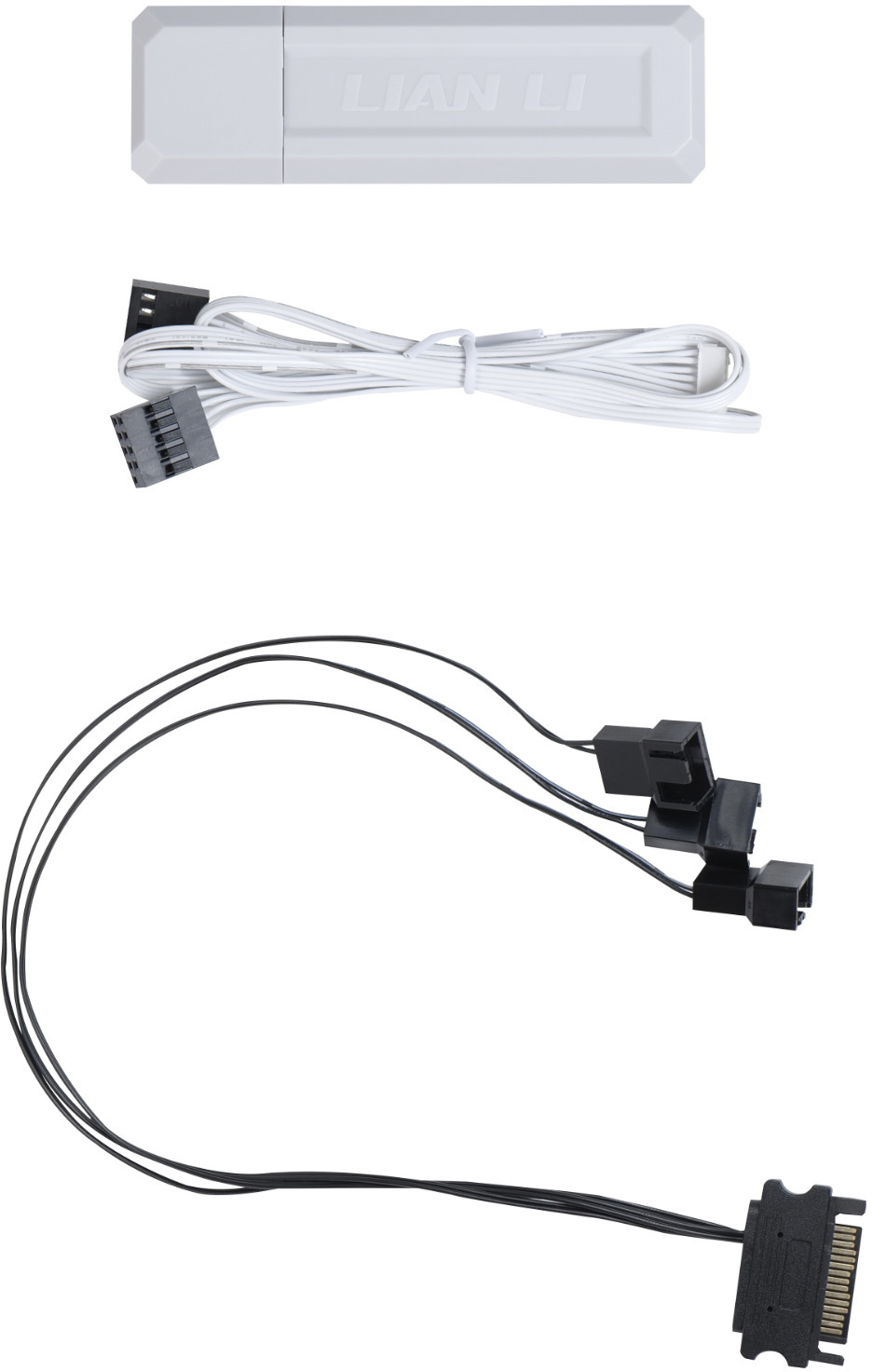 Picture of Picture of Controlador Wireless Lian Li Branco V2