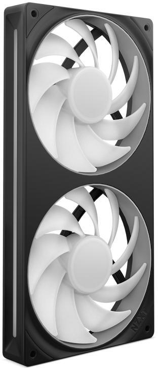 NZXT - Ventoinha NZXT F240 RGB Core Single-Frame Pretas - Dupla Ventoínha 120mm (240mm)