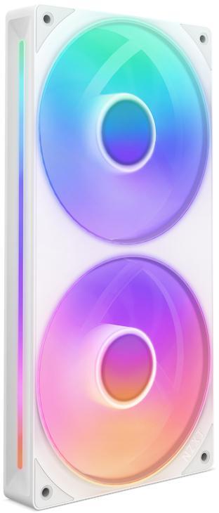 Picture of Picture of Ventoinha NZXT F240 RGB Core Single-Frame Brancas - Dupla Ventoínha 120mm (240mm)