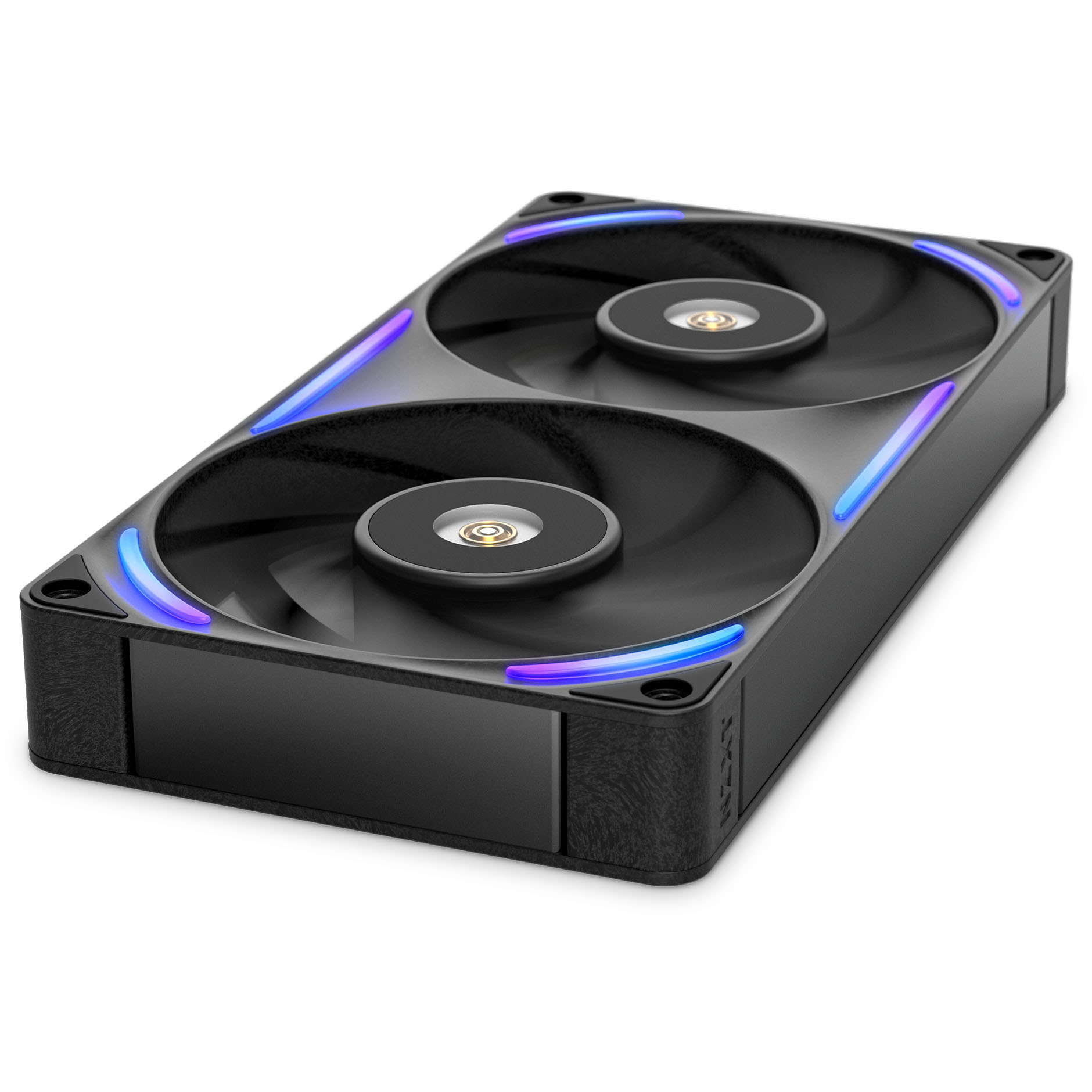 NZXT - Ventoinha NZXT F240X Perfomance RGB Single-Frame Pretas - Dupla Ventoínha 120mm (240mm)