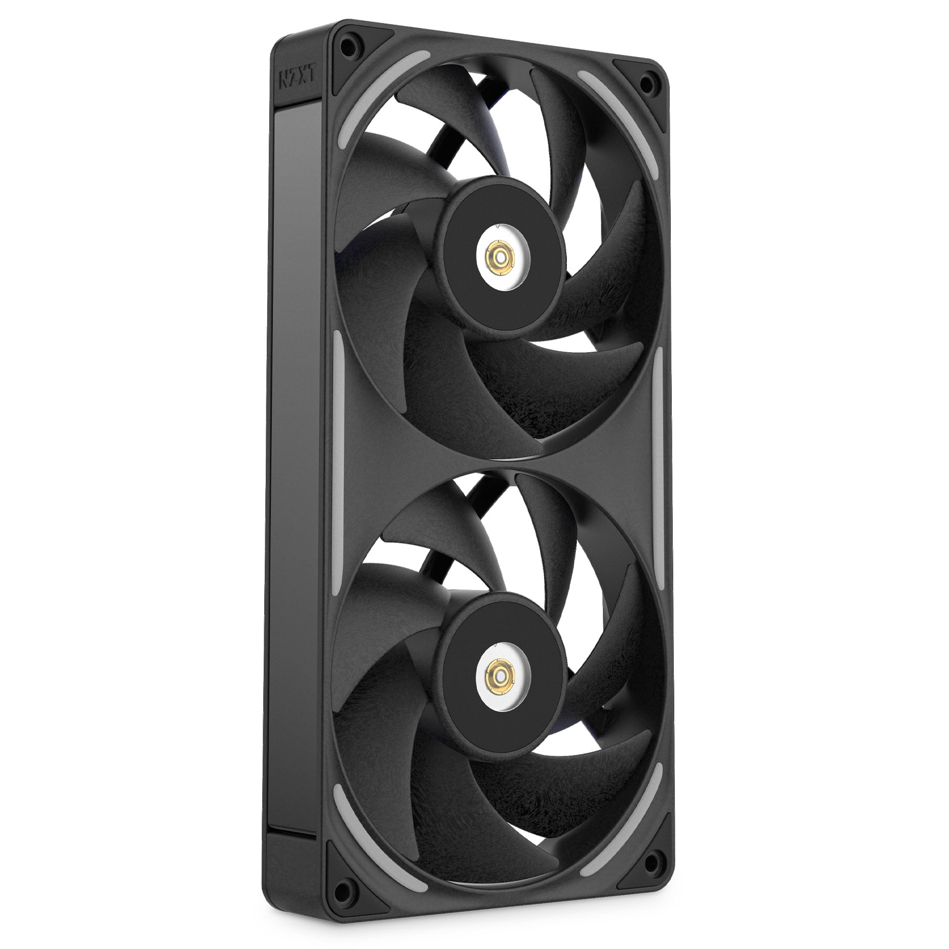 NZXT - Ventoinha NZXT F240X Perfomance RGB Single-Frame Pretas - Dupla Ventoínha 120mm (240mm)
