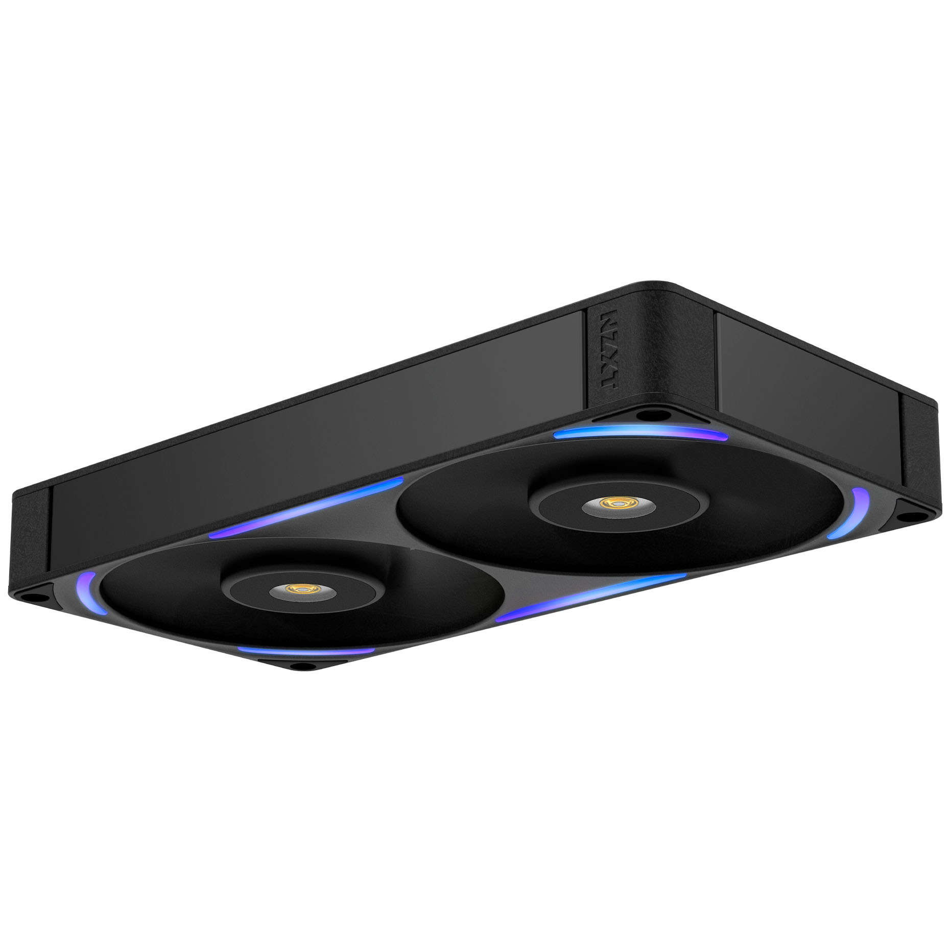 NZXT - Ventoinha NZXT F240X Perfomance RGB Single-Frame Pretas - Dupla Ventoínha 120mm (240mm)