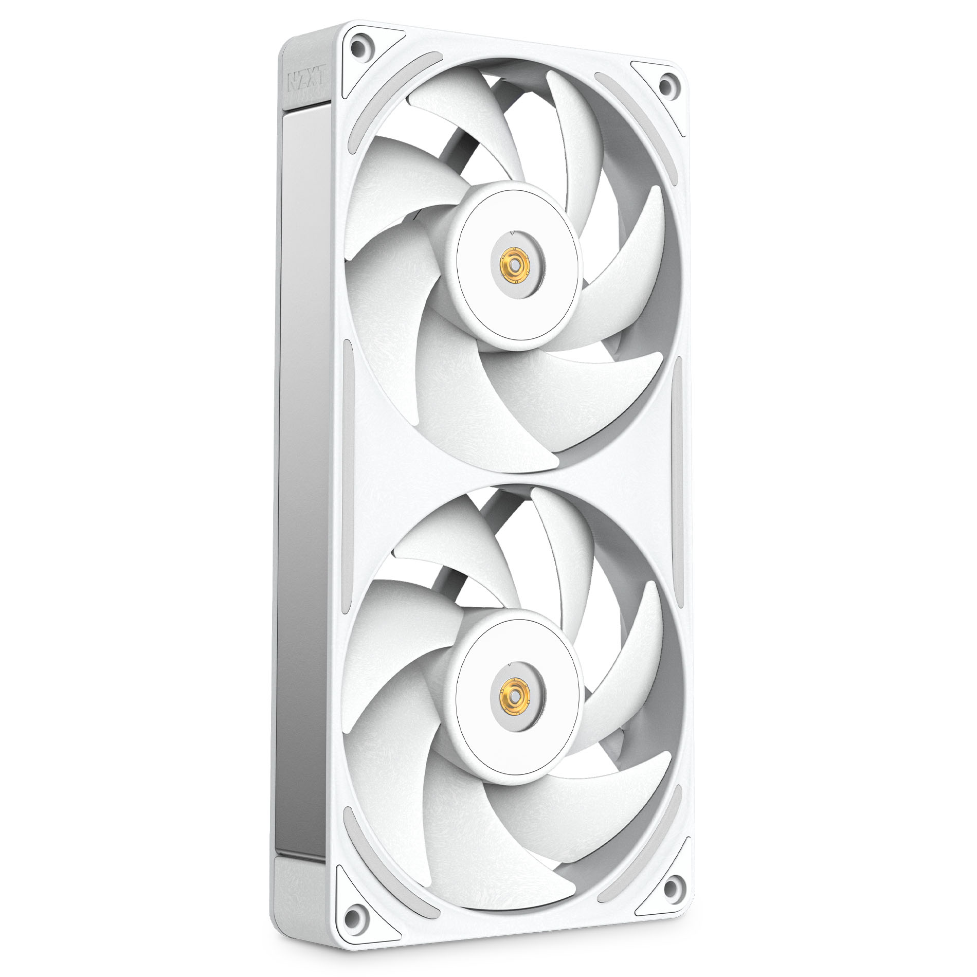 NZXT - Ventoinha NZXT F240X Perfomance RGB Single-Frame Brancas - Dupla Ventoínha 120mm (240mm)