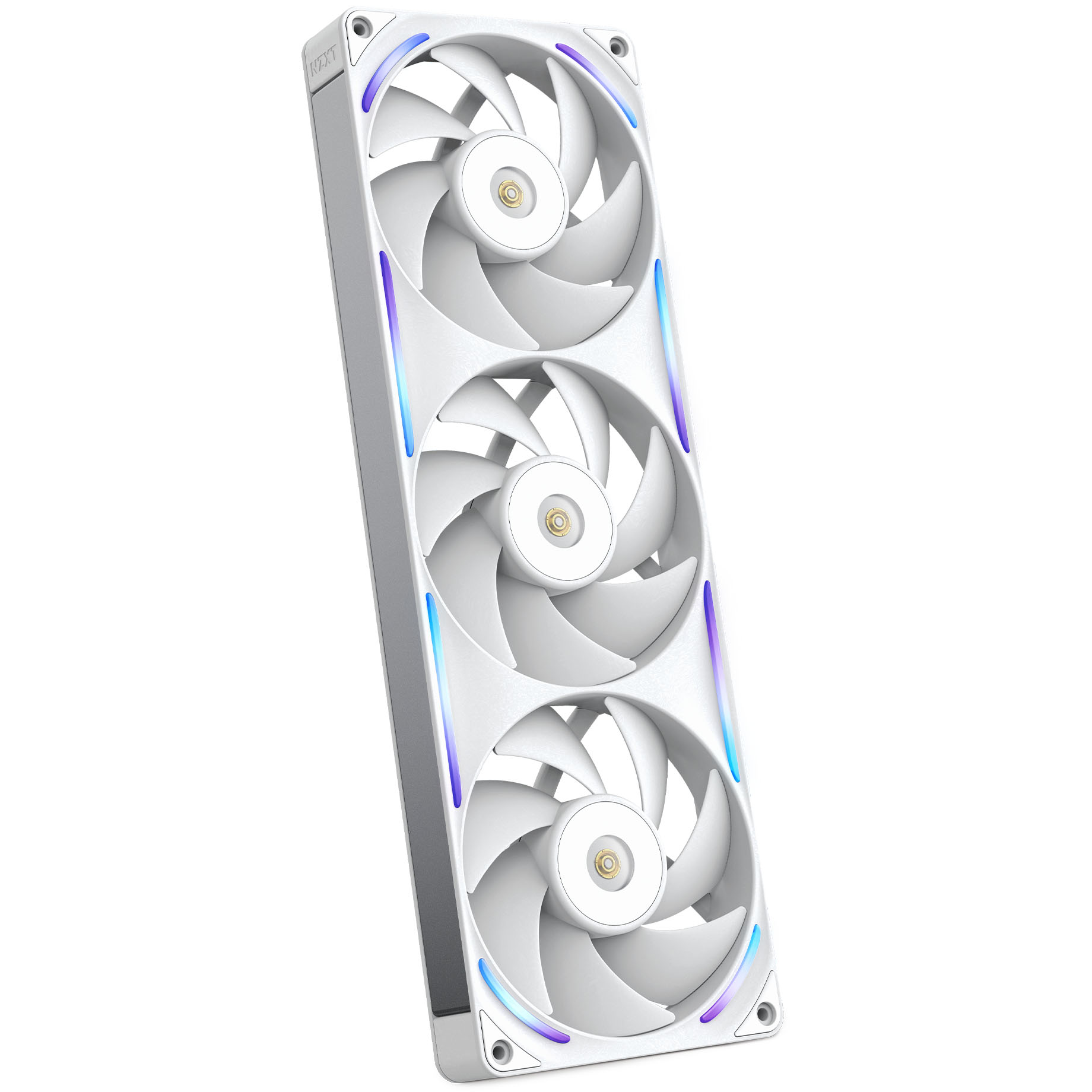 Picture of Picture of Ventoinha NZXT F360x Perfomance RGB 120mm - Single-Frame Brancas - Tripla Ventoínha 120mm (360mm)