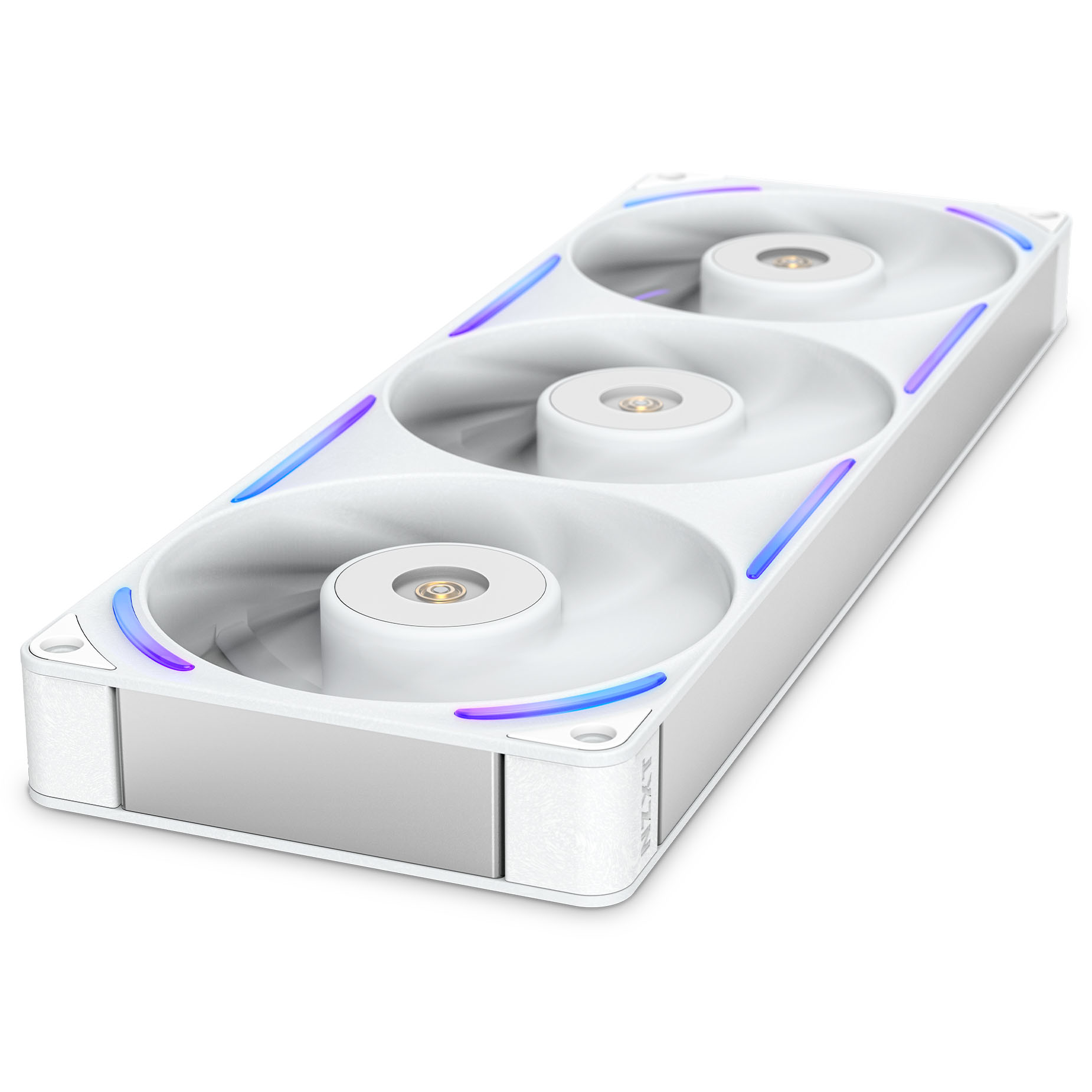 NZXT - Ventoinha NZXT F360x Perfomance RGB 120mm - Single-Frame Brancas - Tripla Ventoínha 120mm (360mm)