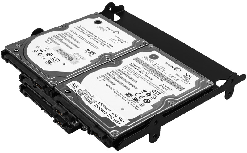 AXAGON - Suporte para baia 5.25" AXAGON RHD-435 para 4x 2.5"SSD/HDD /2x 2.5"SSD/HDD + 1x 3.5" HDD