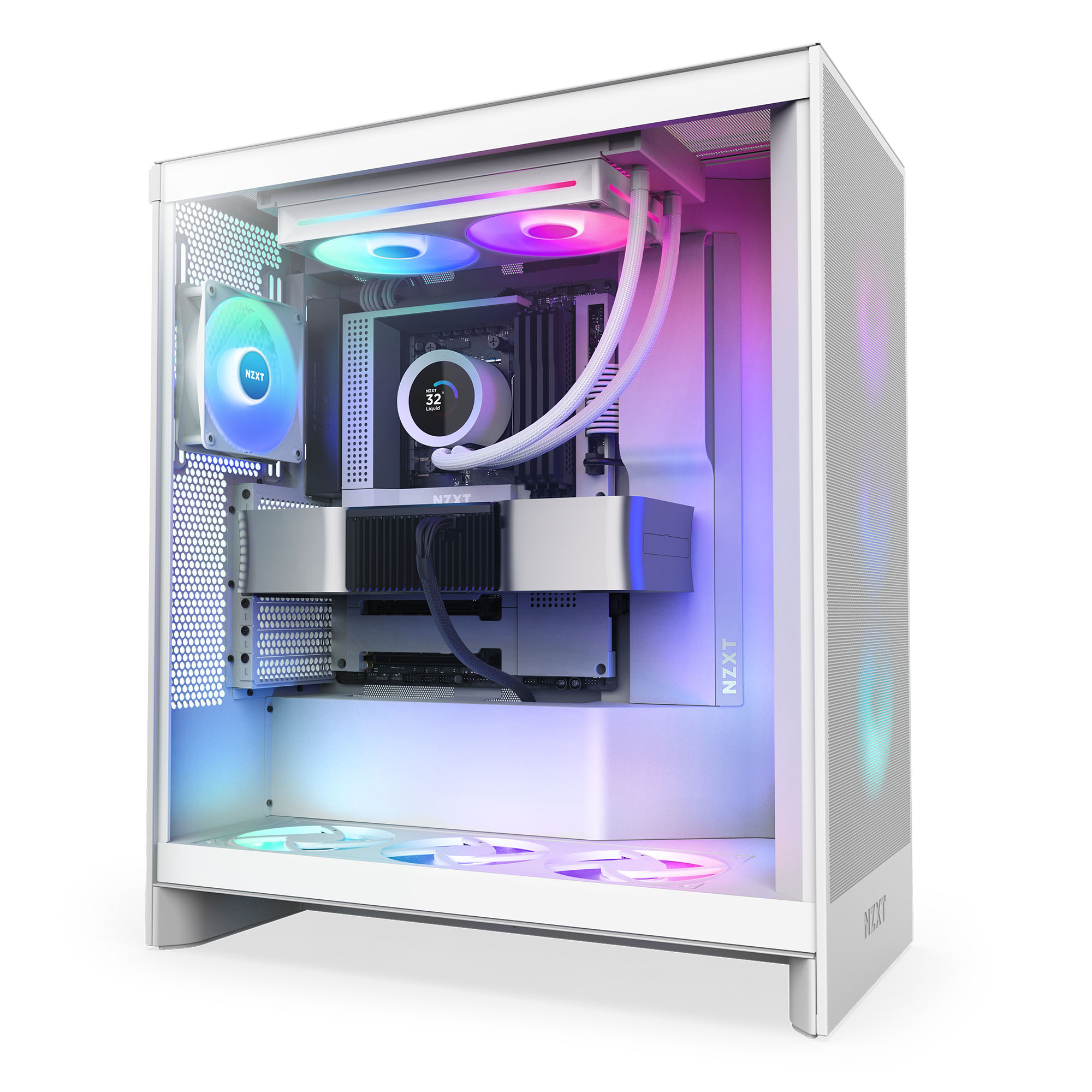 NZXT - Water Cooler CPU NZXT Kraken 240 V2 RGB Branco