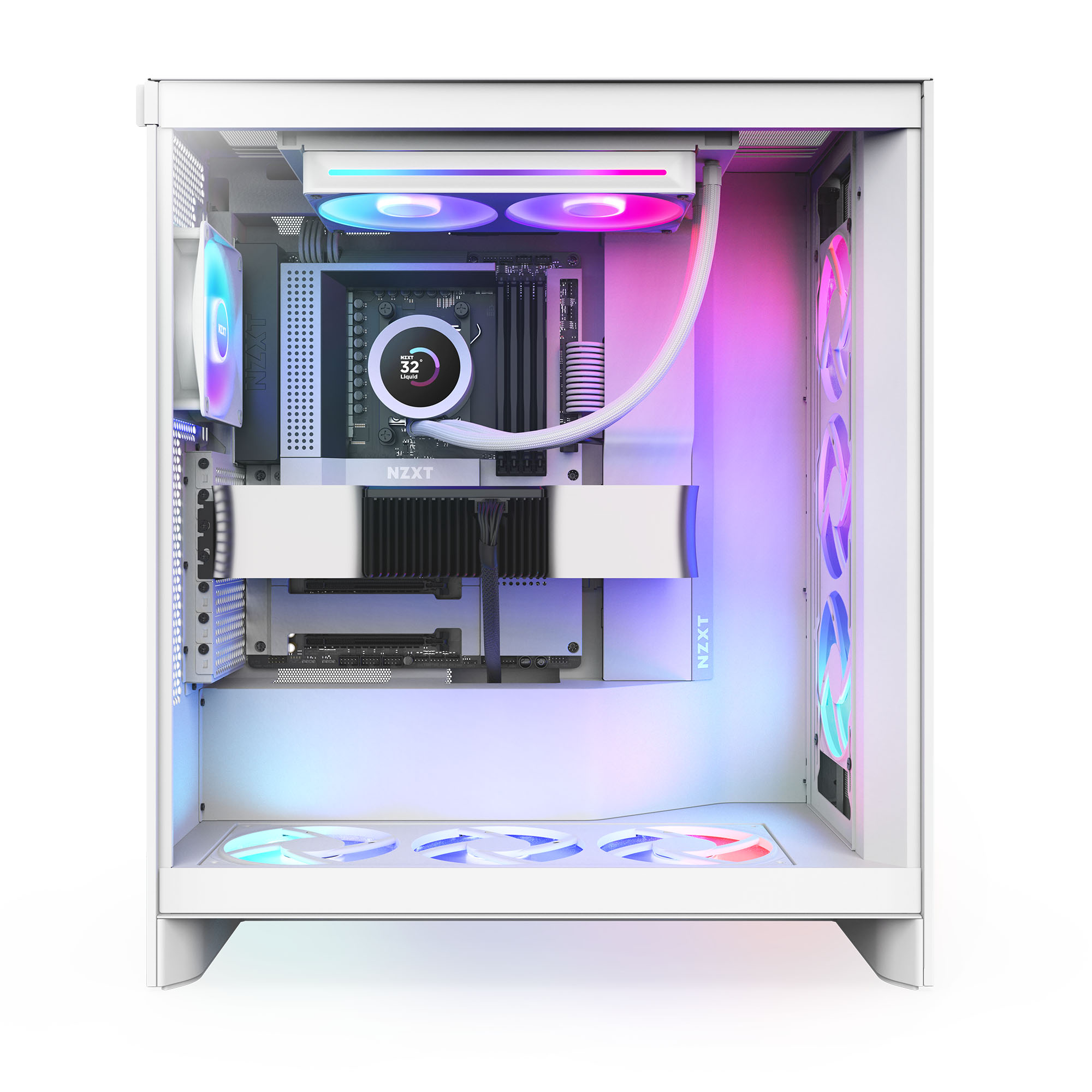 NZXT - Water Cooler CPU NZXT Kraken 240 V2 RGB Branco