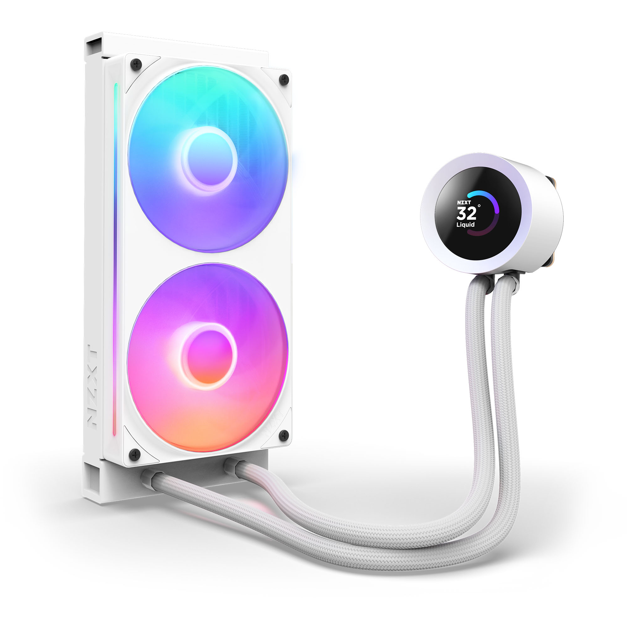 NZXT - Water Cooler CPU NZXT Kraken 240 V2 RGB Branco