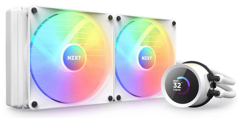 Picture of Picture of Water Cooler CPU NZXT Kraken 280 RGB Branco