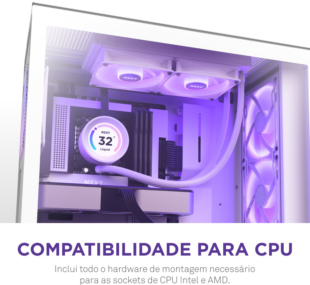 Picture of Picture of Water Cooler CPU NZXT Kraken Elite 280 RGB Branco