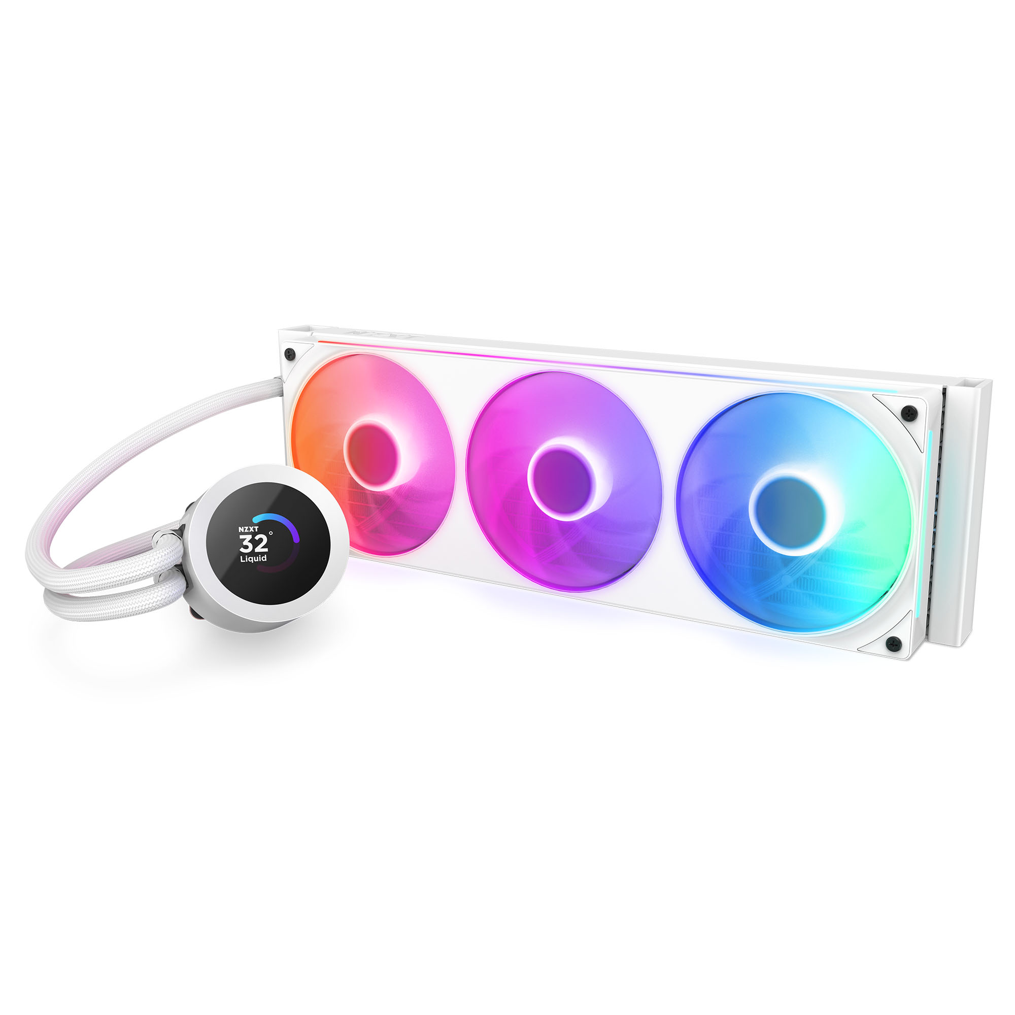 NZXT - Water Cooler CPU NZXT Kraken 360 V2 RGB Branco