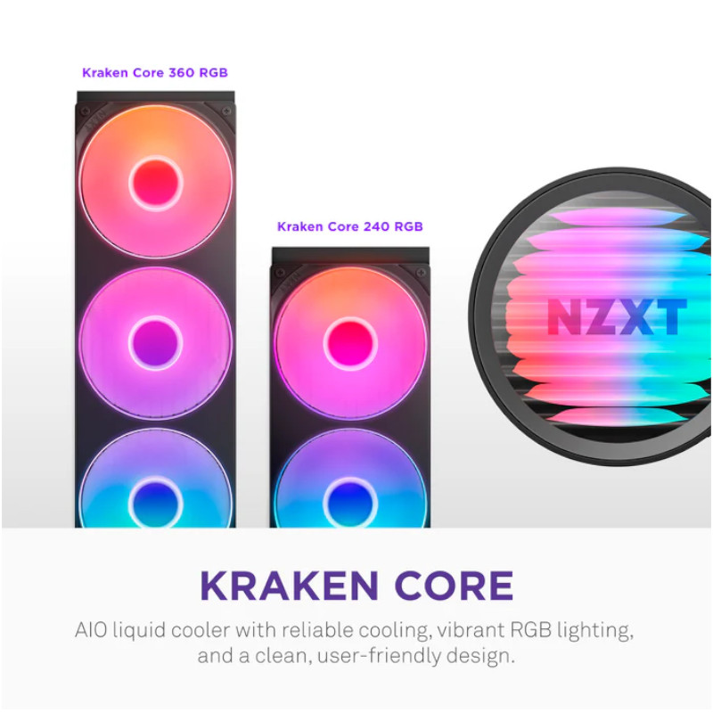 NZXT - Water Cooler CPU NZXT Kraken Core 360 RGB